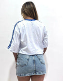 Blusinha Feminina Cropped Da Copa Do Mundo Do Brasil