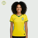 Camisa Feminina Seleção Brasileira 2026 Amarela