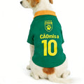 Roupa para Pet Brasil - Coleção Oficial Copa 2026 para Cães e Gatos [Edição Limitada]