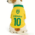 Roupa para Pet Brasil - Coleção Oficial Copa 2026 para Cães e Gatos [Edição Limitada]